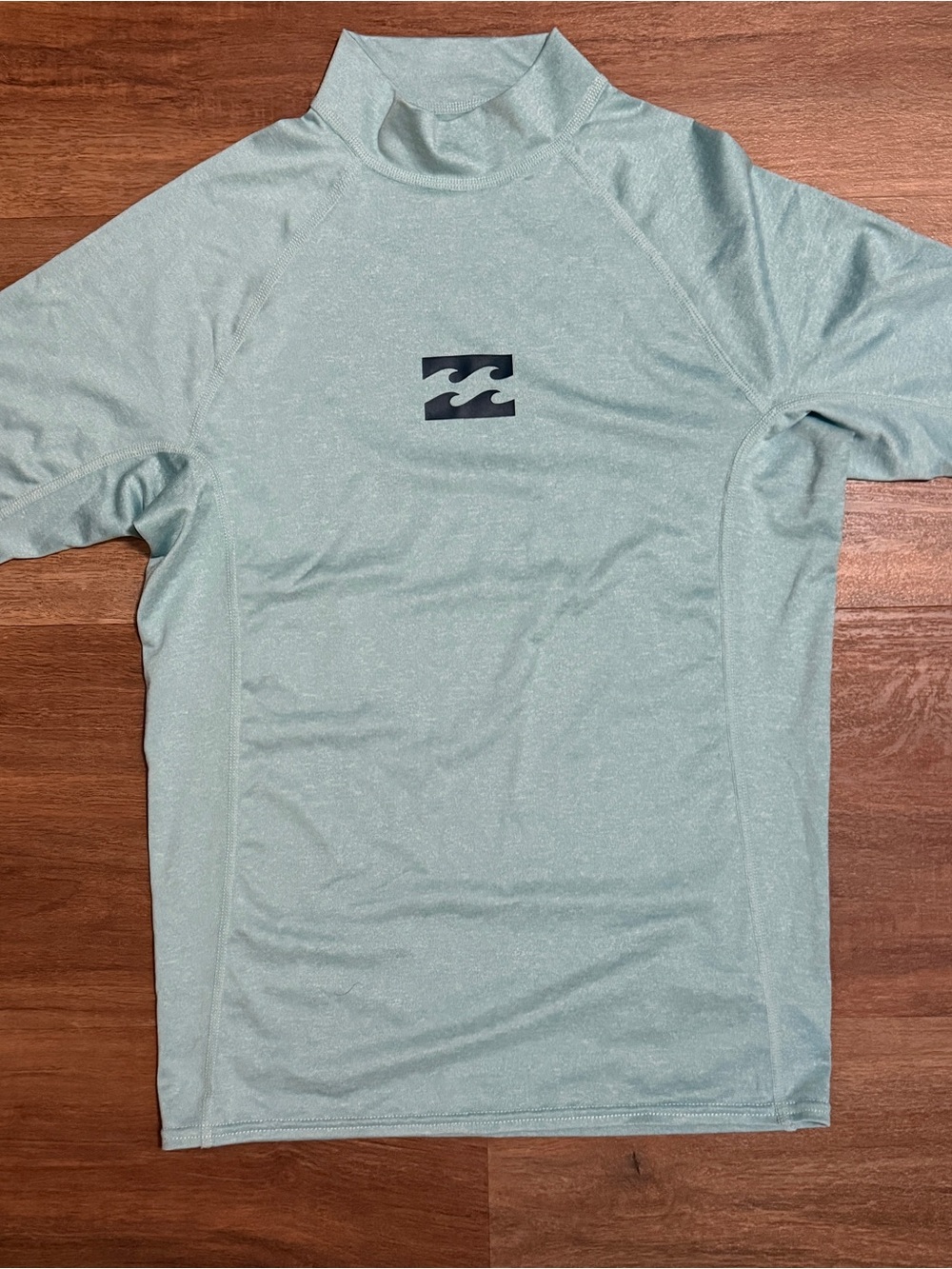 Billabong Women’s Short Sleeve Rash Guard - Light Seafoam